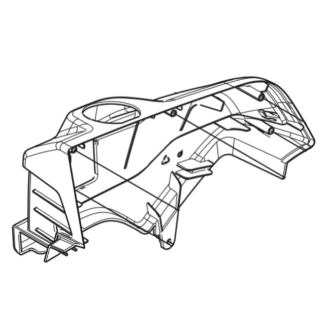 DÄCK BRÄNSLE TANK, UTAN