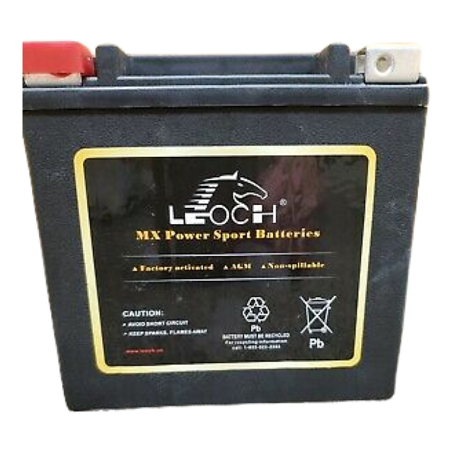 Starbatteri Agm, Leoch 12Ah, 2