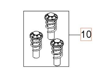 Piston Complete Kit 3Pcs