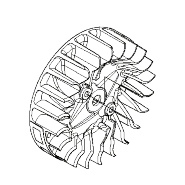 Svänghjul Husqvarna 592XPG