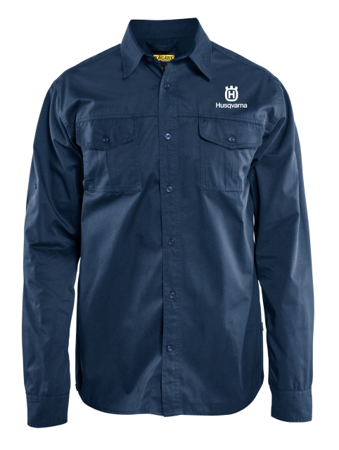 SHIRT XS TWILL SHIRT NAVY BLUE