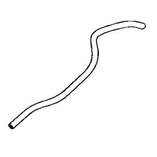 Bränsleslang, L=170 Rohs2