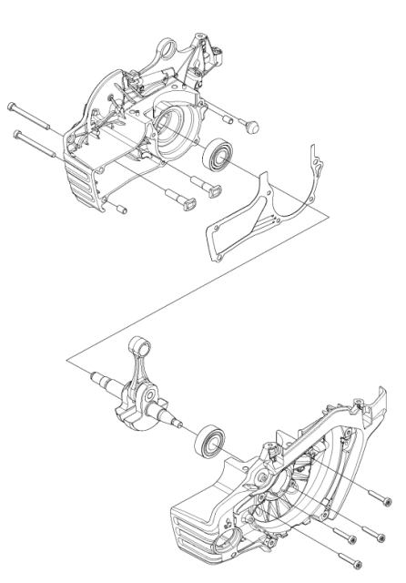 Short Block 90Cc Metallic Grey 5970109-01