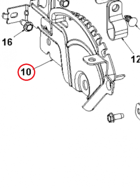 Bracket Assy,Weldment,Deflecto