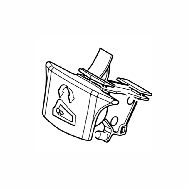 Locking Button Hedge Trimmer