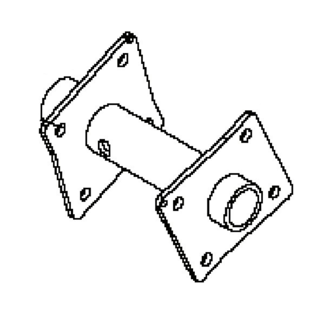 Tine Roto 400 Left Tine Hub B