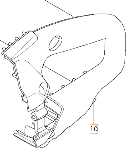 HANDLE HALF LEFT