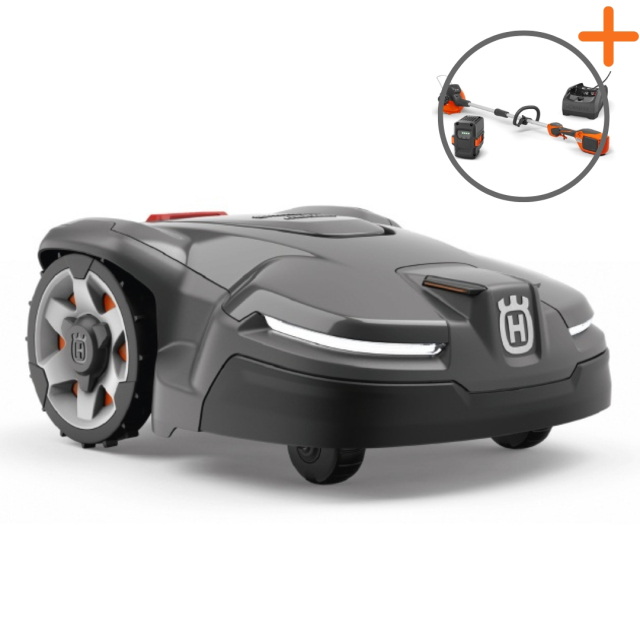 Husqvarna Automower® 415X Robotgräsklippare | Batteritrimmer på köpet!