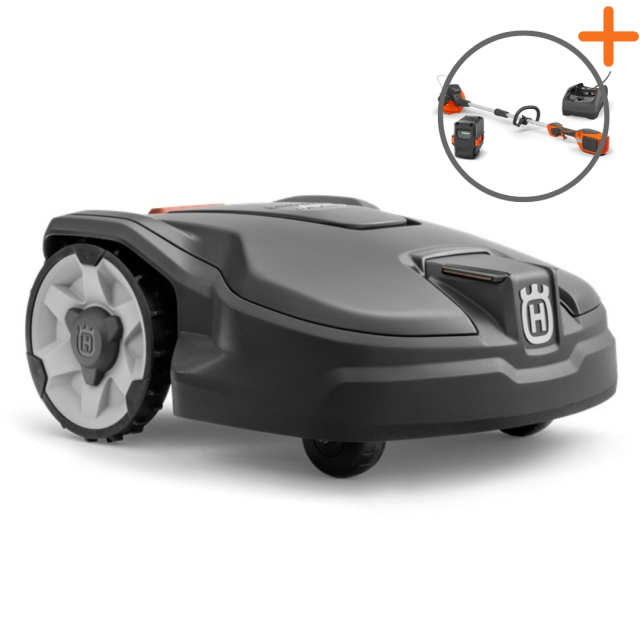 Husqvarna Automower® 310 Mark II Robotgräsklippare | Batteritrimmer på köpet!