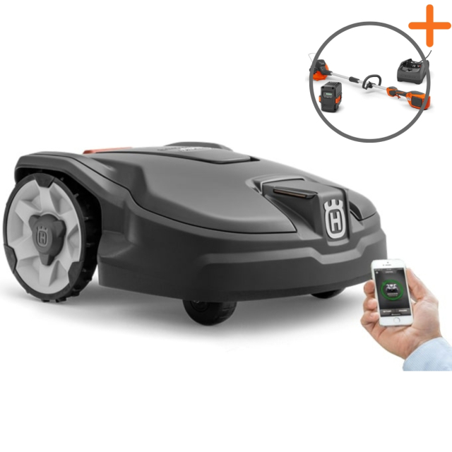 Husqvarna Automower® 315 Mark II Connectpaket | Batteritrimmer på köpet!