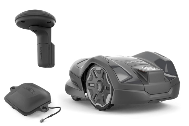 Husqvarna Automower® 310E Nera Robotgräsklippare med EPOS plug-in kit | Trimmer på köpet!