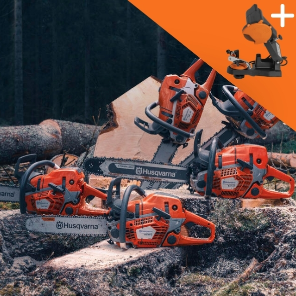 Kedjeslip på köpet vid köp av Husqvarna motorsåg