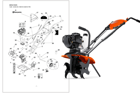 Reservdelar Husqvarna T300RH