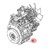 Oljesump D1105 Oljesump D1105