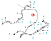 Hydraulslang, L=1090 Hydraulslang, L=1090