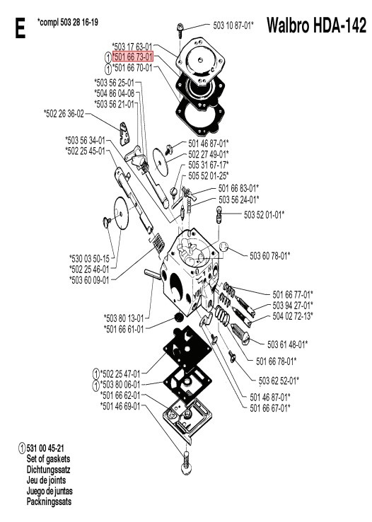 Styrmembran 5016673-01