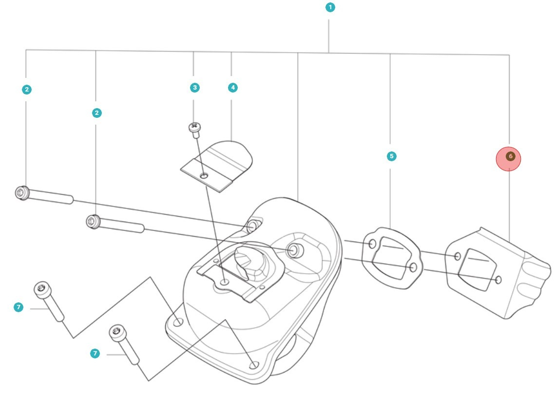HEAT DEFLECTOR MUFFLER 60C