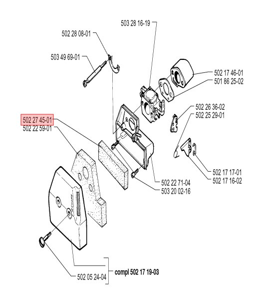 Förfilter 5022745-02