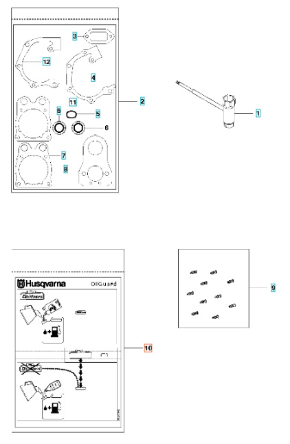 Kit, Switch Off Sats, Oil Guar