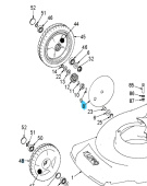 Hjulplåt Brilliant Hö, 2 Hål Hjulplåt Brilliant Hö, 2 Hål