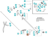 Mutter Klingaxel 5038563-01 Mutter Klingaxel 5038563-01