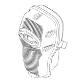 Ljuddämpare 5040379-01 Ljuddämpare 5040379-01