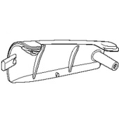 Handtagsinlägg 5041222-02 Handtagsinlägg 5041222-02