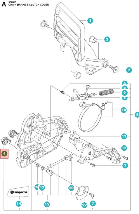 Svärdsmutter oförlorbar