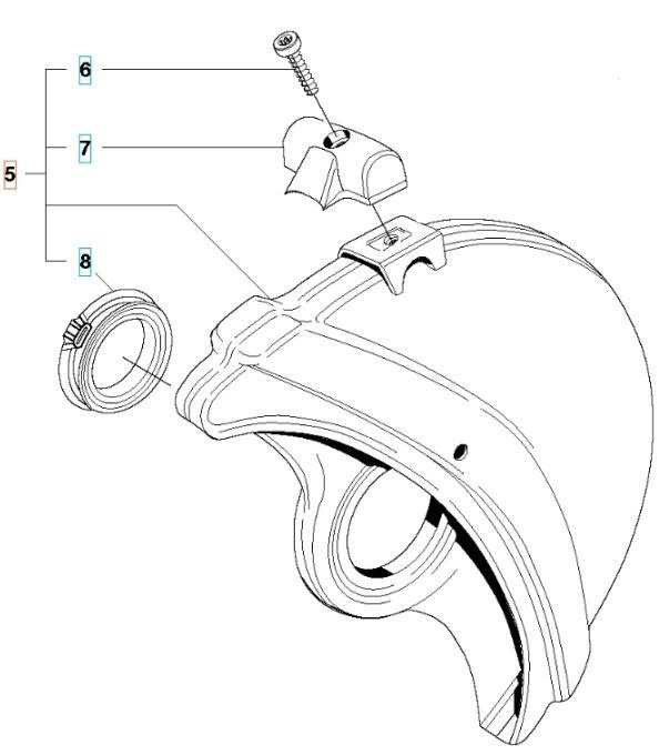 Sprängskydd Kpl Chrome 12