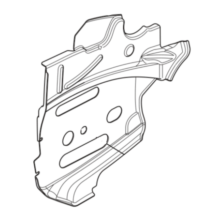 Kedjeledarplåt 564Xpg