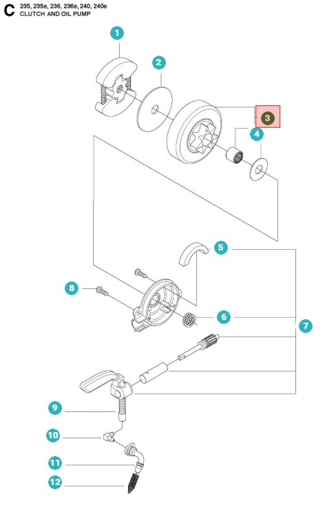 Kopplingstrumma 120, 137, 142, 230, 235, 240