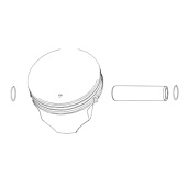 Piston assy Piston assy