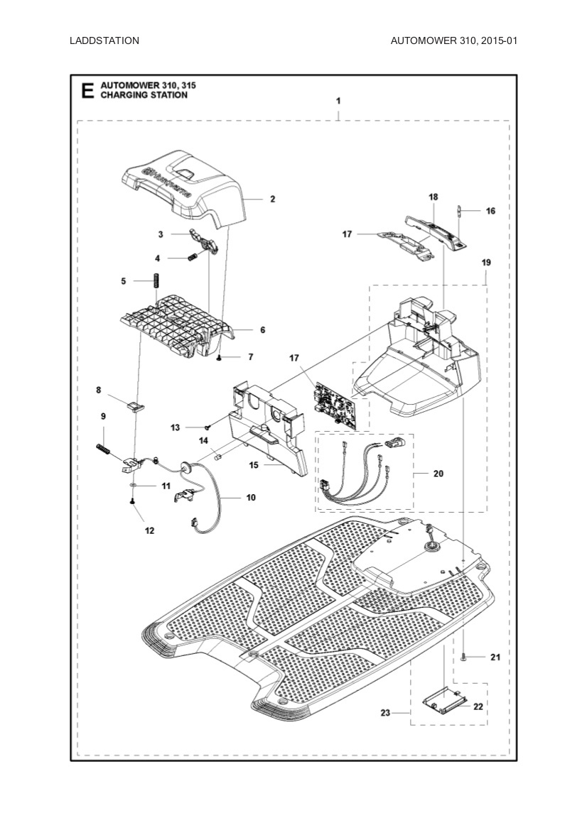 Kablage med Laddbleck