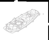 Nedre chassi Aspire R4 Nedre chassi Aspire R4