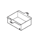 Tray drain box Tray drain box