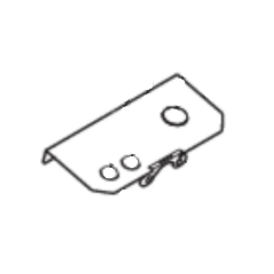 Control box top plate