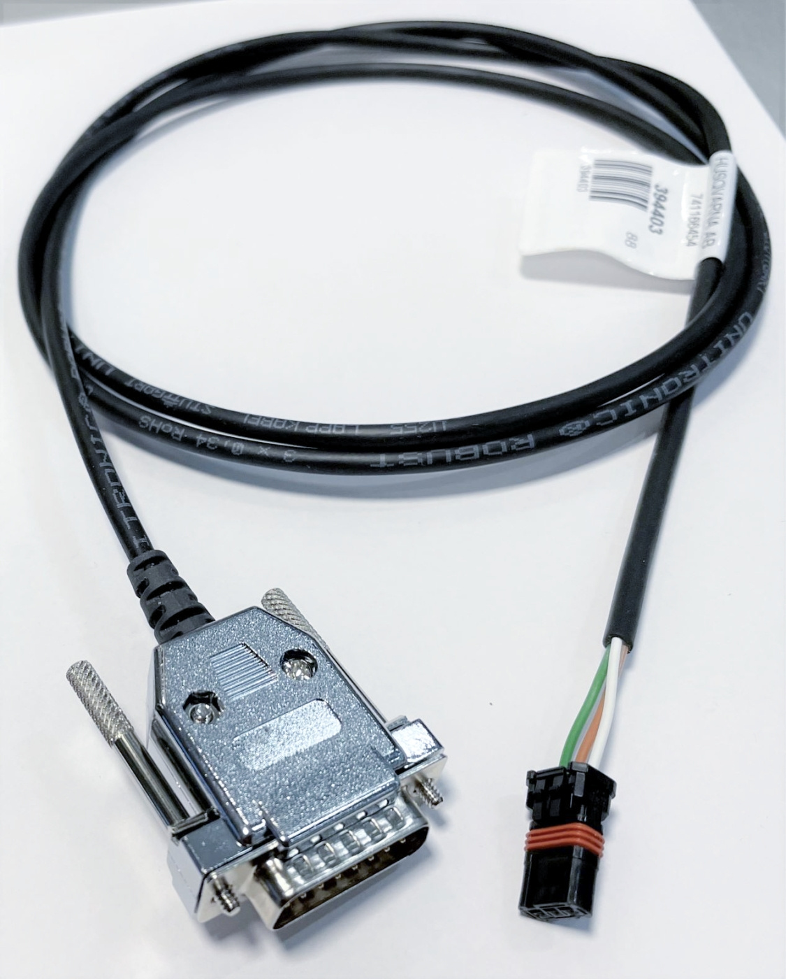 Cable assy dsub to MX80 hsh