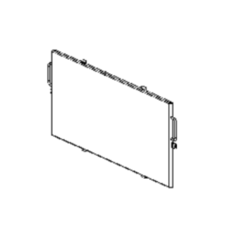 Housing door filter
