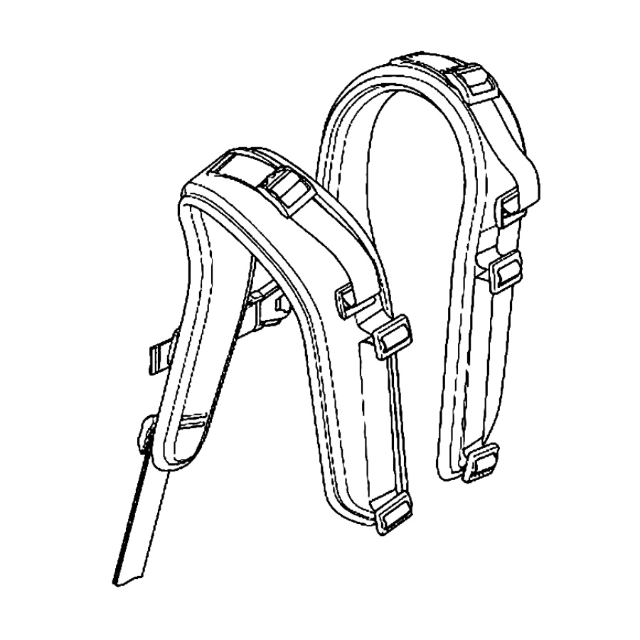 HARNESS ASSY SHOULDER STRAP HV