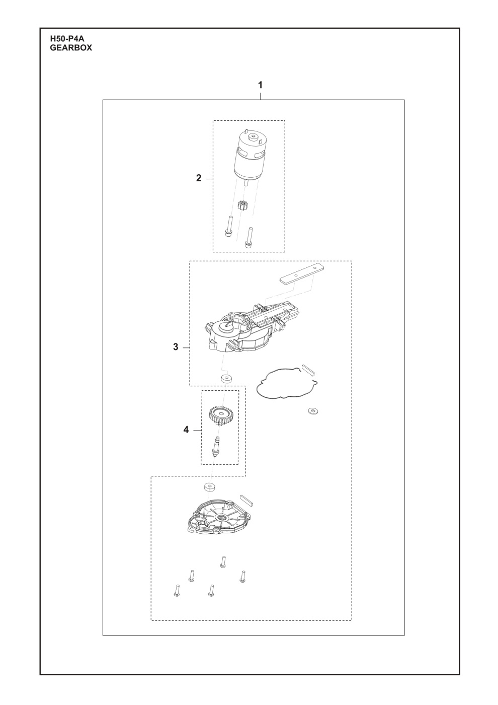 GEARBOX ASSY GEARBOX ASSY
