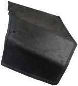 Chute, rubber discharge 52/61 Chute, rubber discharge 52/61