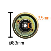 Remskiva Rider 111B, 112C, 115B, 115C Remskiva Rider 111B, 112C, 115B, 115C