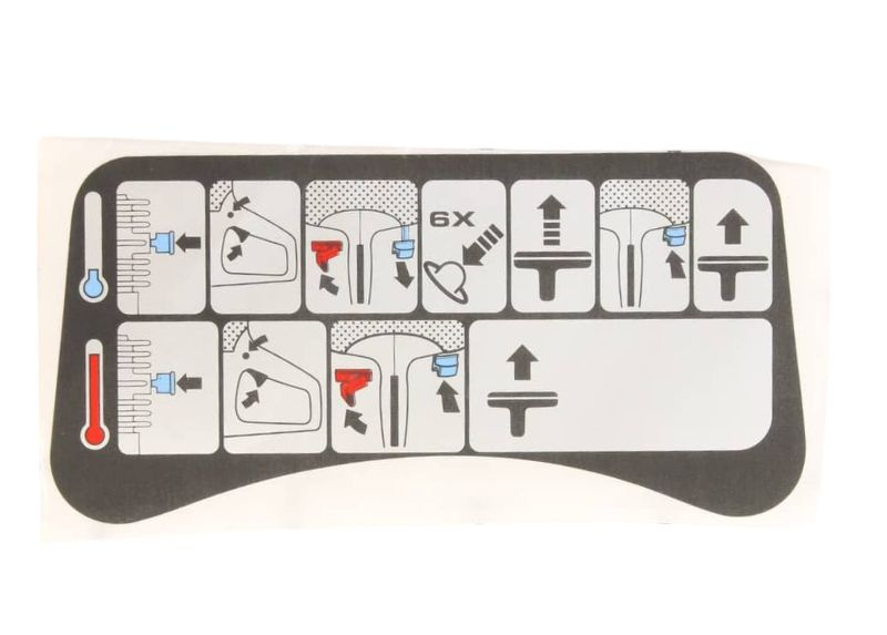 Dekal, Startinstr, K750 Purge