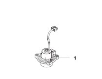 Klippmotor bakre Automower 310E Nera, 410XE Nera