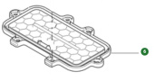 Hatch battery, incl sealing Hatch battery, incl sealing