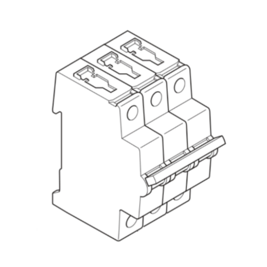 Circuit breaker ab 3p 63A c-ka