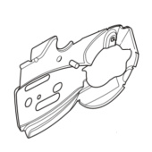 Chain guide plate assy Chain guide plate assy