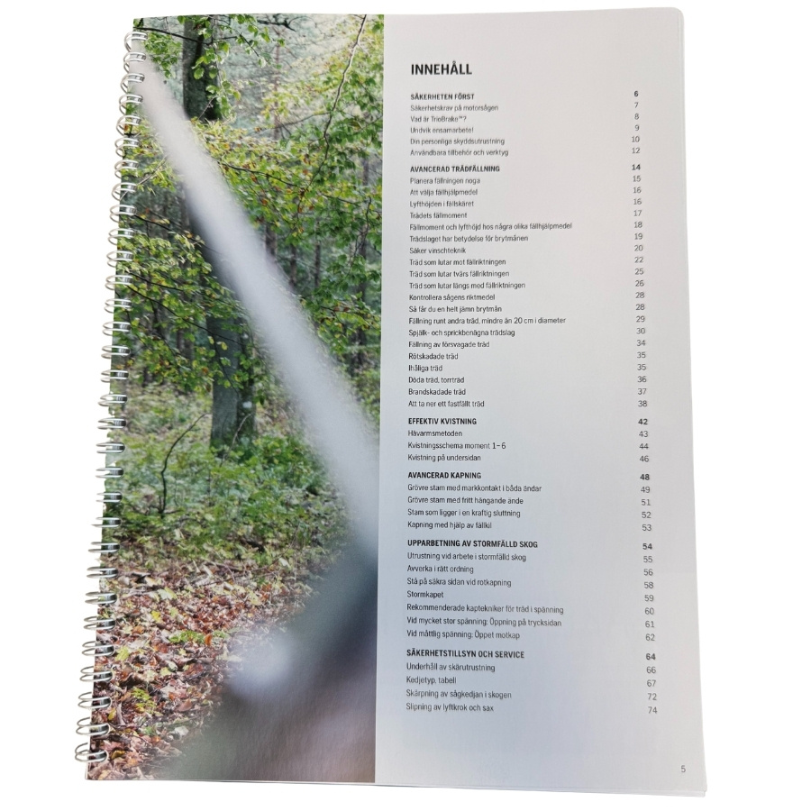 Arbete med motorsåg - Del 2