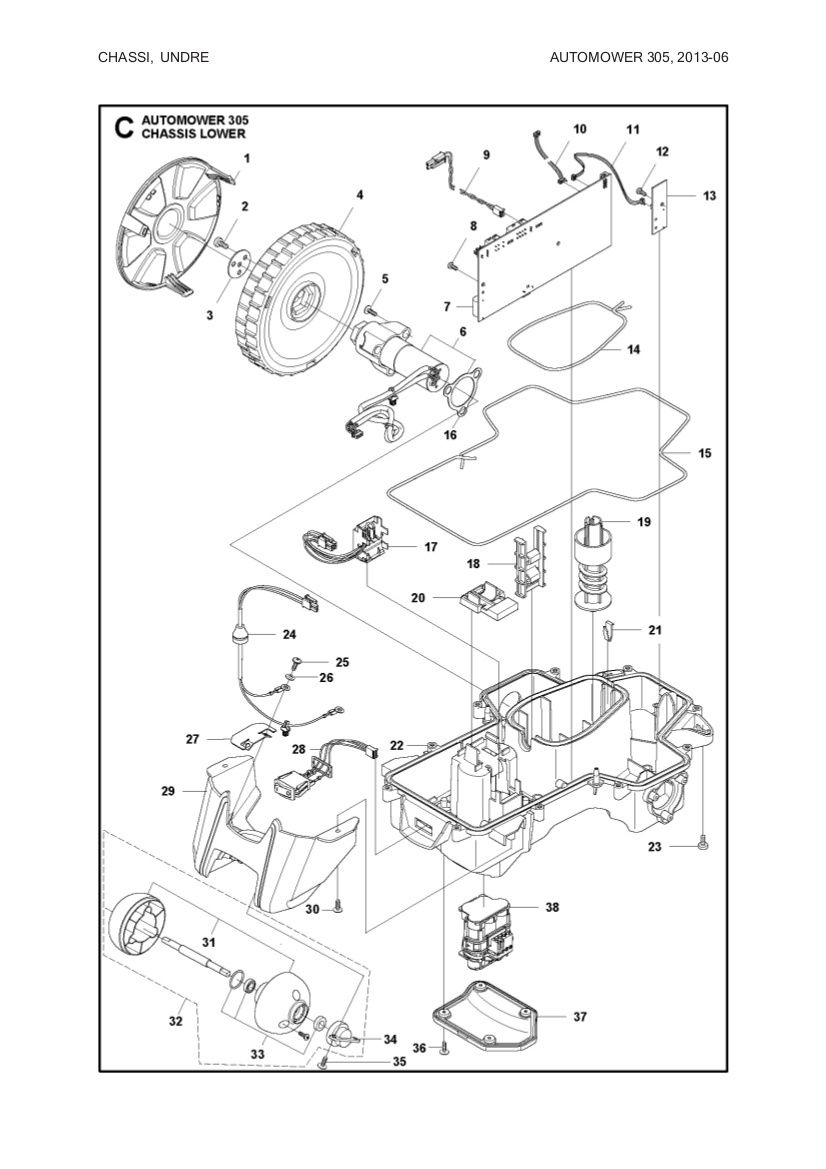 Hjulmotor Assy 5778399-02