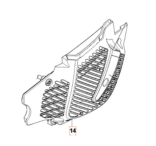 Startapparatshus Jonsered CS2252, CS2253